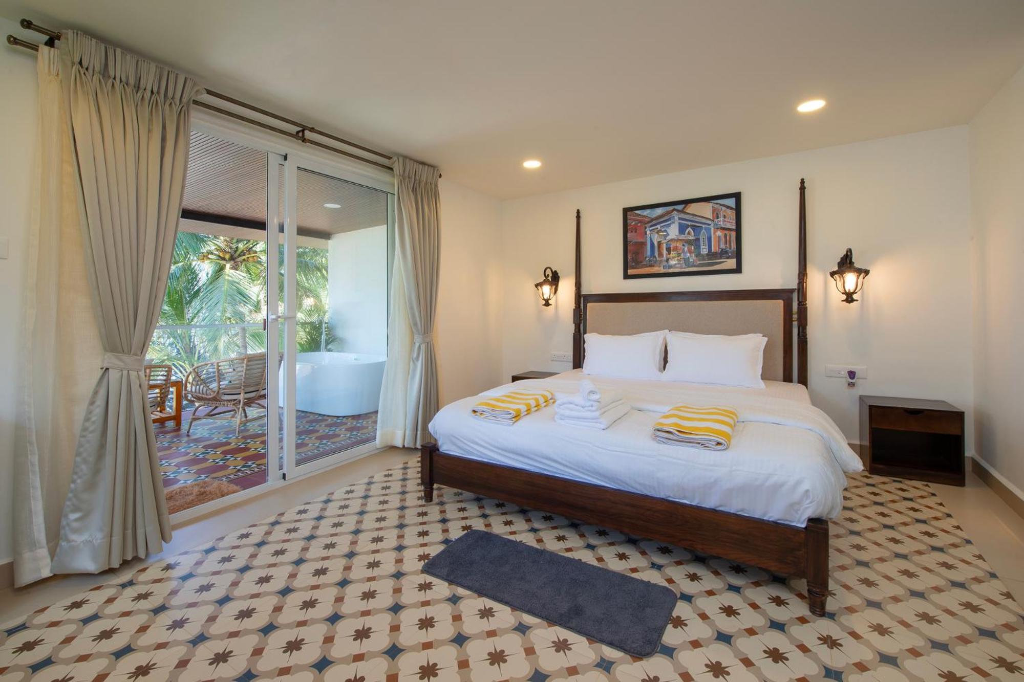 The Rose Goa Beach Resort Agonda Bagian luar foto
