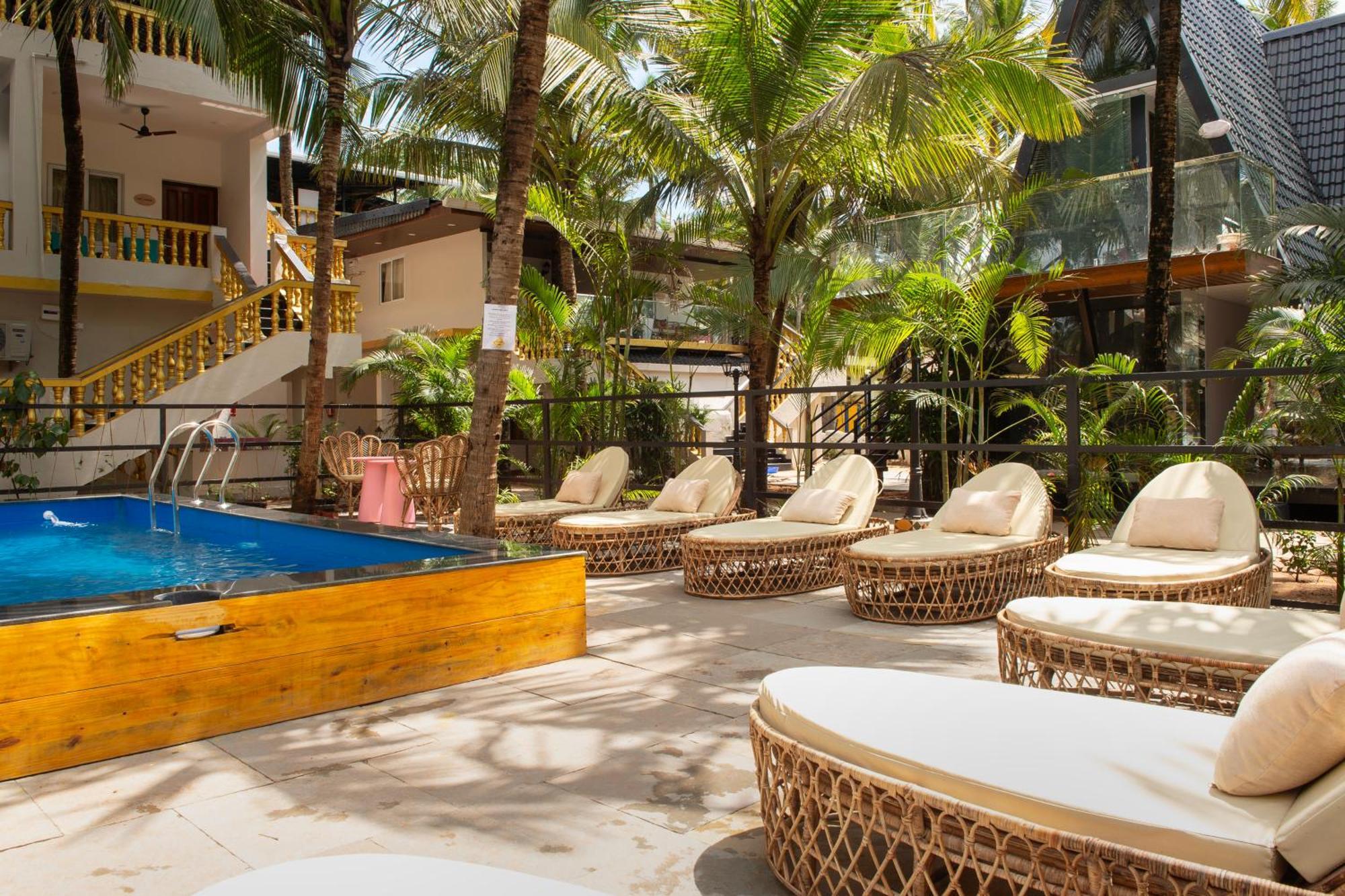 The Rose Goa Beach Resort Agonda Bagian luar foto